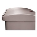Trash & Waste Bins | Rubbermaid Commercial 1883606 Streamline 24 Gallon Front Step Style Polyethylene/Resin Step-On Container - Gray image number 1