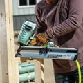 Air Framing Nailers | Metabo HPT NR90AES1M 2 in. to 3-1/2 in. Plastic Collated Framing Nailer image number 6