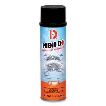 Big D Industries 16.5 oz PHENO D Plus Aerosol Disinfectant/Deodorizer - Citrus Scent (12/Carton)