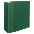 | Avery 79786 Heavy-Duty 5 in. Capacity 11 in. x 8.5 in. 3-Ring Non-View Binder with DuraHinge and Thumb Notch - Green image number 1
