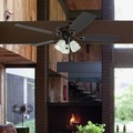 Ceiling Fans | Prominence Home 51017-45 52 in. Marston Traditional Indoor LED Ceiling Fan with Light - Bronze image number 5