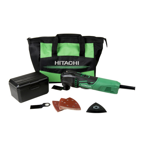 Factory Reconditioned Hitachi CV350VR Oscillating Multi Tool Kit - 3.5-Amp image number 0