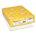 Office Jansan | Neenah Paper 06531 8.5 in. x 11 in. 24 lbs. Bond Weight CLASSIC Laid Stationery - Classic Natural White (500/Ream) image number 0
