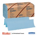 Cleaning & Janitorial Supplies | WypAll KCC 05120 L10 9.38 in. x 10.25 in. 2-Ply Banded Windshield Wipers - Light Blue (140/Pack, 16 Packs/Carton) image number 3