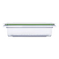  | Rubbermaid Commercial 2052931 FreshWorks 18 in. x 6.3 in. x 6.79 in. 8 gal. Produce Saver - Clear/Green image number 1