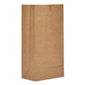 Bulk Savings Pricing 2 | Ross & Wallace Paper Products 130308500SP 6 in. x 3.88 in. x 12.5 in. #8 Heavy-Duty Grocery Paper Bags - Kraft (500/Bundle) image number 0