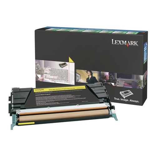 Ink & Toner | Lexmark 24B5806 24B5806 10,000 Page-Yield Return Program High-Yield Toner - Yellow image number 0