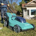 Push Mowers | Factory Reconditioned Makita XML14CT1-R 36V (18V X2) LXT Lithium-Ion 19 in. Cordless Self-Propelled Lawn Mower Kit with 4 Batteries (5 Ah) image number 5