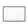 Office & Office Supplies | Quartet 2548B 96 in. x 48 in. Classic Series Porcelain Magnetic Dry Erase Board - White Surface, Black Aluminum Frame image number 0