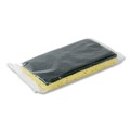 Cleaning Cloths | AmerCareRoyal S740C/20 3.5 x 6 Heavy-Duty Scrubbing Sponge - Yellow/Green (20/Carton) image number 4