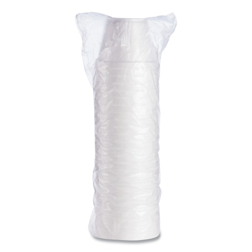 Food Trays, Containers, and Lids | Dart 12SJ20 12 oz. Foam Food Containers - White (500/Carton) image number 0