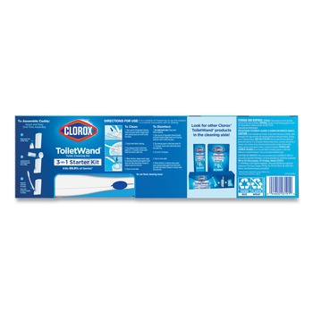 PRODUCTS | Clorox 03191 Toilet Wand Disposable Toilet Cleaning Kit - White
