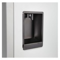  | Safco 5522GR 12 in. x 18 in. x 78 in. Single-Tier Locker - Two-Tone Gray image number 2