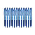 Pens | Pilot 32521 Frixion Clicker Erasable Gel Pen, Retractable, Extra-Fine 0.5 Mm, Blue Ink, Blue Barrel, Dozen image number 0