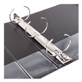 Office Jansan | Avery 04601 Economy 3 in. Capacity 11 in. x 8.5 in. 3-Ring Non-View Binder - Black image number 2