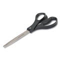 Arts & Crafts Supplies | Fiskars 1067262 8 in. Long 3.75 in. Cut Length Straight Handle Everyday Scissors - Black image number 3