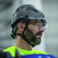 Hard Hats | Klein Tools 60517 Premium KARBN Pattern Vented Class C Safety Helmet with Headlamp image number 2
