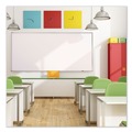 Office Jansan | Quartet PPA406 72 in. x 48 in. Porcelain Magnetic Whiteboard - White Surface/Satin Aluminum Frame image number 8