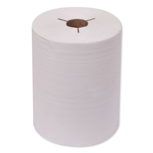 Cleaning & Janitorial Supplies | Tork 8621400 8 in. x 425 ft. Universal Notched Hand Towel Roll - Natural White (12 Rolls/Carton) image number 0