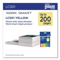 Ink & Toner | Brother LC501YS LC501YS 200 Page-Yield Ink - Yellow image number 2