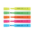 Office Jansan | Universal UNV08867 Chisel Tip Desk Highlighters - Assorted Color (12/Set) image number 2