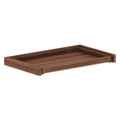  | Alera ALEVA312414WA Valencia II Series 24.5 in. x 15 in. x 2 in. Center Drawer - Modern Walnut image number 2