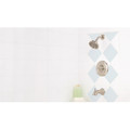 Buy 1 item, Get a Boardwalk Easy Grip Tape Measure for $5 | Price Pfister R89-8CBK Avalon Brushed Nickel Single Control Tub and Shower Set - Valve Not Included image number 1