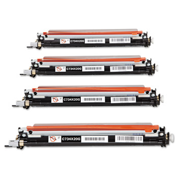 Lexmark 20,000 Page-Yield Photoconductor Kit (4/Pack)