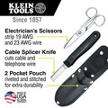 Cable and Wire Cutters | Klein Tools 46037 Cable Splicer's Kit image number 1