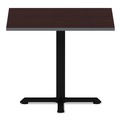 Office Desks & Workstations | Alera ALETTSQ36CM 35.38 in. x 35.38 in. Square Reversible Laminate Table Top - Medium Cherry/Mahogany image number 1