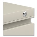 Office Filing Cabinets & Shelves | Alera ALEPBBFPY 14.96 in. x 19.29 in. x 21.65 in. 2-Drawers: Box/File Legal/Letter Left or Right File Pedestal with Full-Length Pull - Putty image number 5