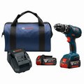 Hammer Drills | Factory Reconditioned Bosch HDS181A-01-RT 18V Lithium-Ion 1/2 in. Cordless Hammer Drill Driver Kit (4 Ah) image number 0