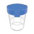 Painting | Deflecto 39515BLU 3.46 w x 3.93 h Antimicrobial No Spill Paint Cup - Blue image number 1