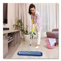 Mops | Gritt Commercial GRI17448T 48 in. x 5 in. Microfiber Head 40 in. to 72 in. Silver Aluminum Handle Dust Mop with Telescopic Handle - Blue (1-Kit) image number 7