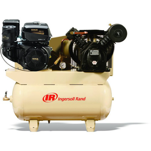  | Ingersoll Rand 2475F14G Two-Stage Gas Powered Air Compressor, Kohler Engine, 14HP image number 0