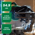 Miter Saws | Metabo HPT C12RSH3M 120V 15 Amp 12 in. Dual Bevel Sliding Corded Miter Saw image number 2