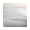 Office Chair Mats | Deflecto CM14142 36 x 48 SuperMat Frequent Use Rectangular Chair Mat for Medium Pile Carpet - Clear image number 4