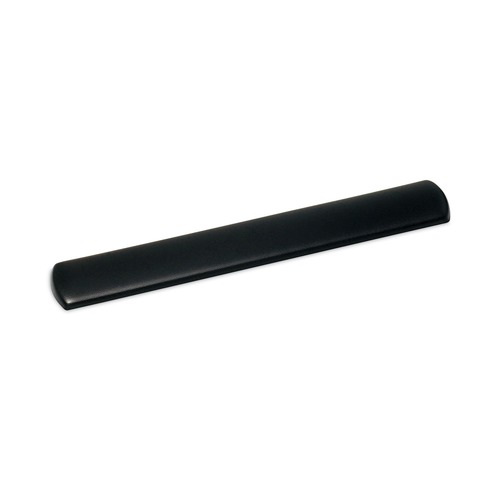 Office Jansan | 3M WR310LE 19 in. Antimicrobial Leatherette Cover Gel Wrist Rest for Keyboard - Black image number 0