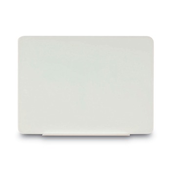 MasterVision 60 in. x 48 in. Magnetic Glass Dry Erase Board - Opaque White