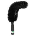 Office Jansan | Unger PIPE0 StarDuster 7.5 in. Pipe Brush - Green Polypropylene Bristles/Black Plastic Handle image number 0
