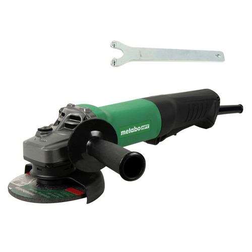 Angle Grinders | Metabo HPT G12SE3Q9M 10.5 Amp 4-1/2 in. Angle Grinder with Lock-Off Paddle Switch image number 0