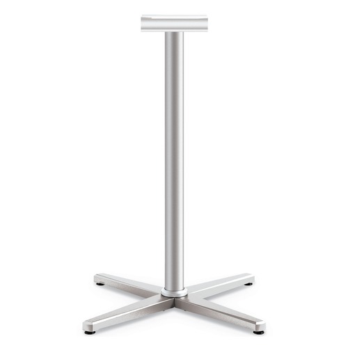  | HON HCT42LX.PR8 Arrange 32 in. x 32 in. x 40 in. X-Leg Base for 42 in. - 48 in. Tops - Silver image number 0