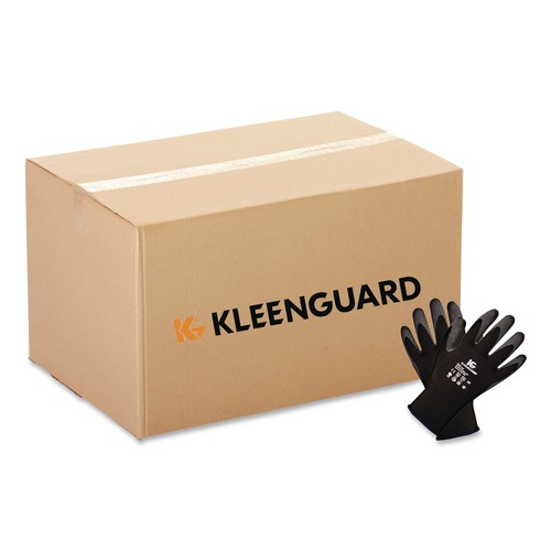 Work Gloves | KleenGuard 97271 G40 Latex Coated Gloves - Medium (Size 8)/Gray/Black (12/Pack) image number 0
