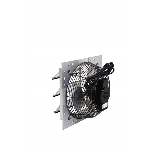 Jobsite Fans | HESSAIRE PRODUCTS 12SF4V35C 115V 1 Amp Variable Speed 12 in. Corded Industrial Shutter Exhaust Fan image number 0