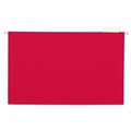 Office Jansan | Universal UNV14218 1/5 Cut Tab Legal Size Deluxe Color Hanging File Folders - Red (25/Box) image number 2
