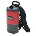 Backpack Vacuums | Sanitaire SC412A TRANSPORT QuietClean 1.5 Gallon Tank Capacity Backpack Vacuum - Red image number 3