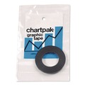 Office Jansan | Chartpak BG1251M 0.13 in. x 27 ft. 1 in. Core Graphic Chart Tapes - Matte Black (1-Roll) image number 3