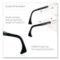 Safety Glasses | Honeywell Uvex S0112 Ultraspec 2001 OTG Safety Eyewear - Clear/Black Frame, Clear Lens image number 3