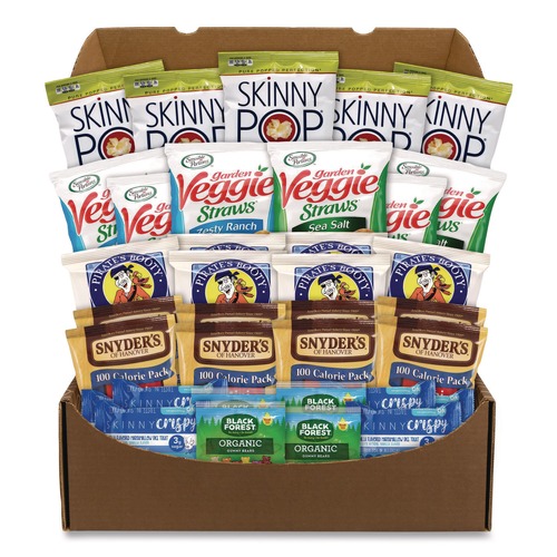 Snacks | Snack Box Pros 70000005 Healthy Snack Box - Assorted (37/Box) image number 0