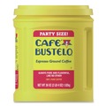 Coffee | Cafe Bustelo 7447100055 36 oz. Canister Espresso Ground Coffee image number 1